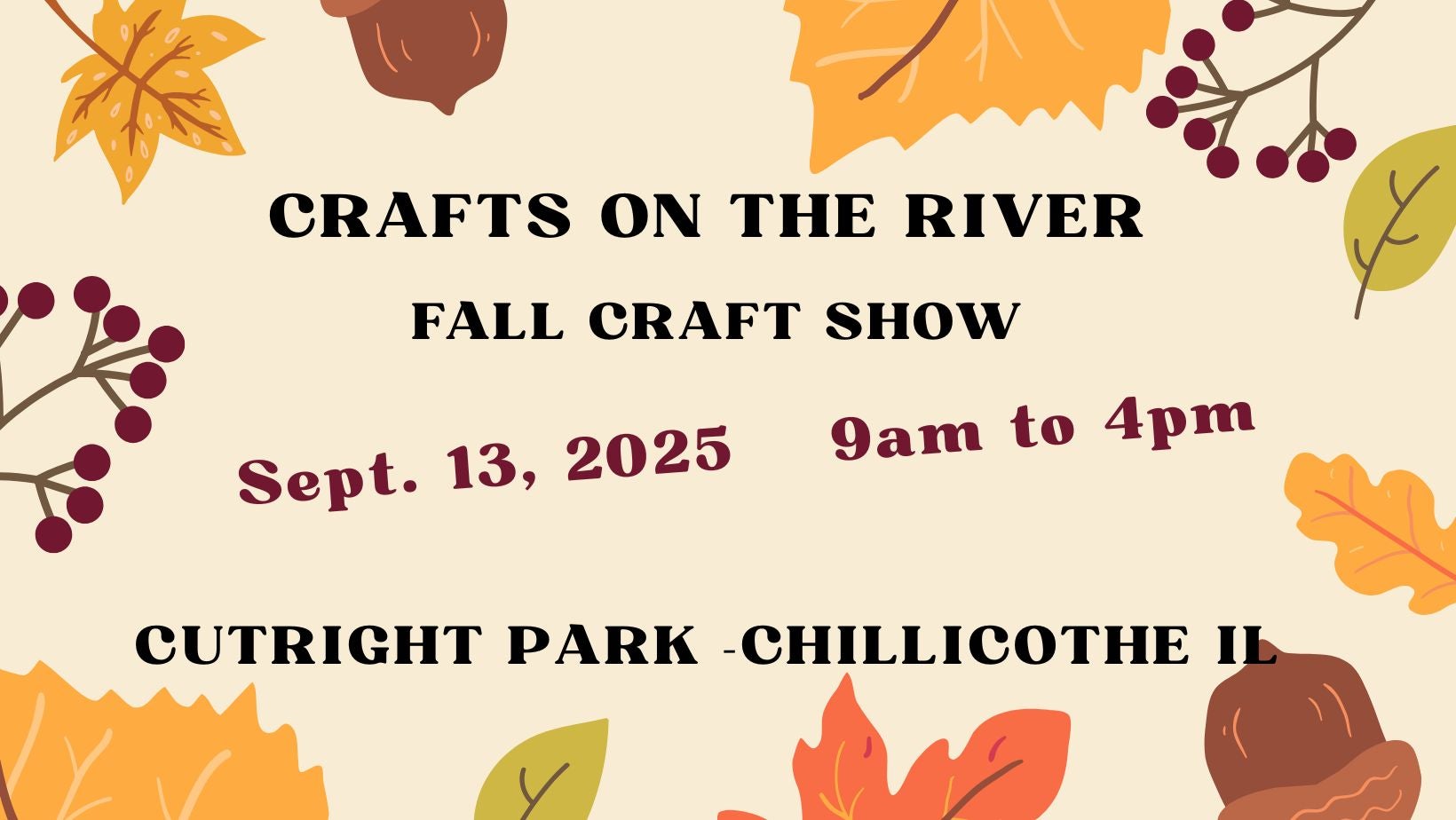 2025 Chillicothe Fall Craft Fair